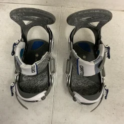 Used Burton CARTEL B3 Mens Binding Only Grey MD