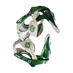 Used Burton CARTEL MD BINDINGS Mens Binding Only Green MD