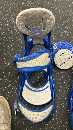 Used Burton CARTEL Mens Binding Only Royal Blue LG
