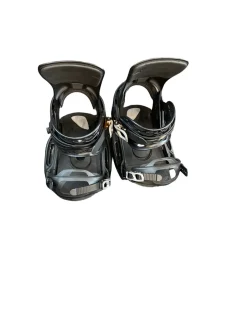 Used Burton CARTEL Mens Binding Only Black LG