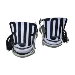 Used Burton CARTEL X BINDINGS LG Mens Binding Only White LG