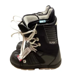 Used Burton CASA Womens Snowboard Boots Black Senior 9