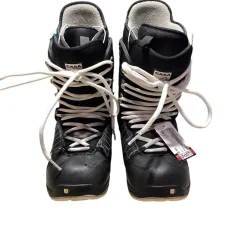 Used Burton CASA Womens Snowboard Boots Black Senior 9