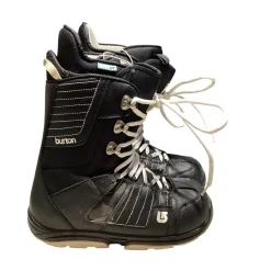 Used Burton CASA Womens Snowboard Boots Black Senior 9