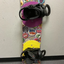 Used Burton CHICKLET Boys Board/Binding Pink 120 cm