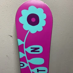 Used Burton CHICKLET BUTTERFLIES Girls Board/Binding Red 125 cm