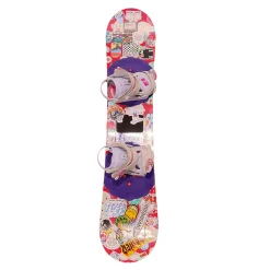 Used Burton CHICLET Girls Board/Binding Pink 125 cm