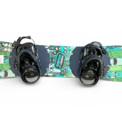 Used Burton CHOPPER 115 Boys Board/Binding Carolina Blue And Navy Blue 115 cm