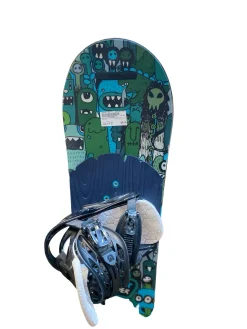 Used Burton CHOPPER 115 Boys Board/Binding Black 115 cm