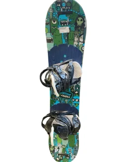 Used Burton CHOPPER 115 Boys Board/Binding Black 115 cm