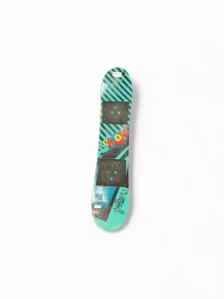 Used Burton CHOPPER Boys Snowboard Only Green 100 cm