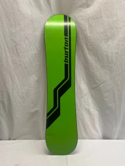 Used Burton CHOPPER Boys Snowboard Only Green 111 cm