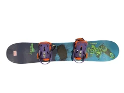 Used Burton CHOPPER Boys Board/Binding Royal Blue 130 cm
