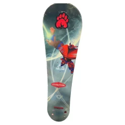 Used Burton CHOPPER Boys Snowboard Only Royal Blue 121 cm