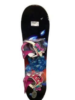 Used Burton CHOPPER Girls Board/Binding Royal Blue 90 cm