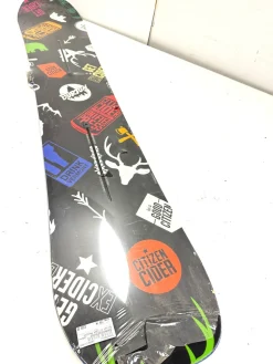 Used Burton CITIZEN PROCESS Mens Snowboard Only Black 155 cm