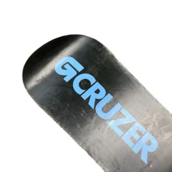 Used Burton CRUZER 139 Mens Snowboard Only Black 139 cm