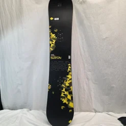 Used Burton CRUZER Boys Snowboard Only Black 145 cm