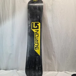 Used Burton CRUZER Boys Snowboard Only Black 145 cm