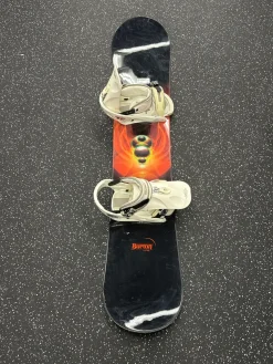 Used Burton CRUZER Mens Board/Bindings Black 145 cm