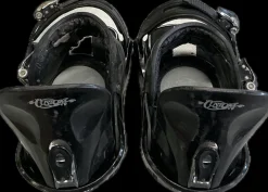 Used Burton CUSTOM BINDINGS Mens Binding Only Black MD
