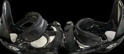 Used Burton CUSTOM BINDINGS Mens Binding Only Black MD