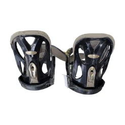 Used Burton CUSTOM SB BINDINGS SZ LG Mens Binding Only Brown LG