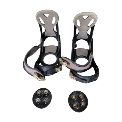 Used Burton CUSTOM SB BINDINGS SZ LG Mens Binding Only Brown LG