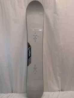 Used Burton CUSTOM Womens Snowboard Only White 158 cm