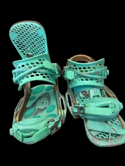 Used Burton ESCAPADE EST Womens Binding Only Turquoise LG