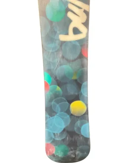 Used Burton FEATHER 40 Womens Board/Bindings Navy Blue 140 cm