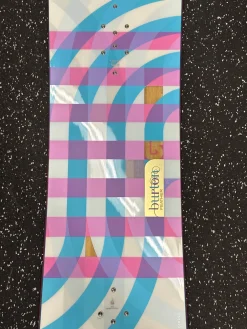 Used Burton FEATHER Womens Snowboard Only White 149 cm