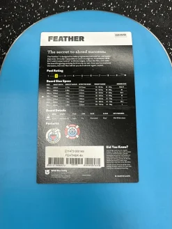Used Burton FEATHER Womens Snowboard Only White 149 cm