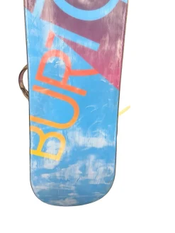 Used Burton Feelgood 2012 Women's Board/Bindings Purple 137 cm