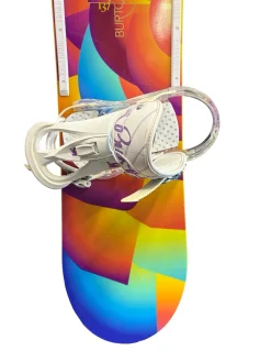 Used Burton Feelgood 2012 Women's Board/Bindings Purple 137 cm