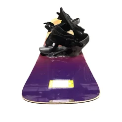 Used Burton FEELGOOD 156CM Womens Board/Bindings Purple 156 cm