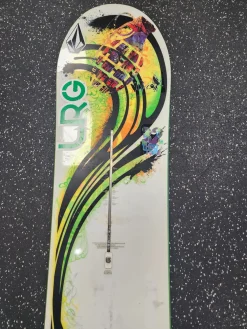 Used Burton FEELGOOD Womens Snowboard Only White 149 cm