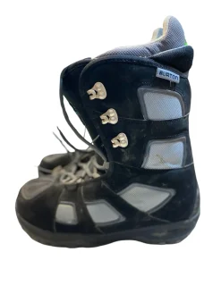 Used Burton FREESTYLE Mens Snowboard Boots Black Senior 9.5