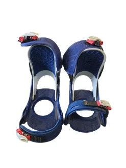 Used Burton FREESTYLE SCOUT Boys Binding Only Royal Blue SM