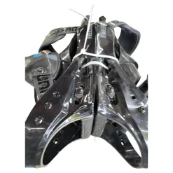 Used Burton FREESTYLE SNOWBOARD BINDINGS Mens Binding Only Black LG