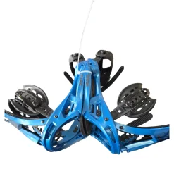 Used Burton GENESIS EST CHANNEL BINDINGS Mens Binding Only Royal Blue LG