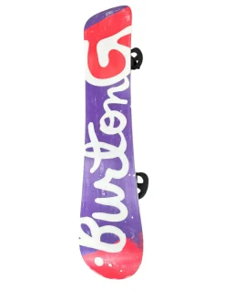 Used Burton GENIE Womens Board/Bindings Purple 147 cm