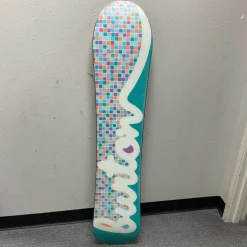Used Burton GINGER Girls Snowboard Only Almond 130 cm