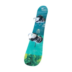 Used Burton HIGH SPIRITS 153 W/UNION ROSA BINDINGS Womens Board/Bindings Teal 153 cm
