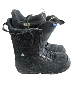 Used Burton IMPRINT 3 Mens Snowboard Boots Black Senior 13