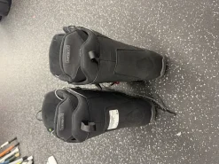 Used Burton IMPRINT 2 Mens Snowboard Boots Black Senior 13