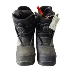Used Burton IMPRINT 1 SNOWBOARD BOOTS SZ 6 Boys Snowboard Boots Black Junior 06