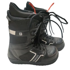 Used Burton INVADER Mens Snowboard Boots Black Senior 12
