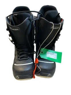 Used Burton INVADER Mens Snowboard Boots Black Senior 10