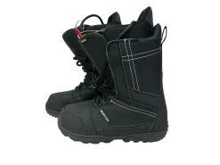 Used Burton INVADER Mens Snowboard Boots Black Senior 8.5